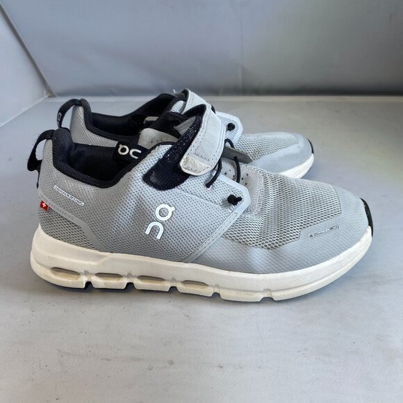 On Cloud Kids unisex-child Cloud Play Grey Running Shoes Size 2 - Picture 1 of 6